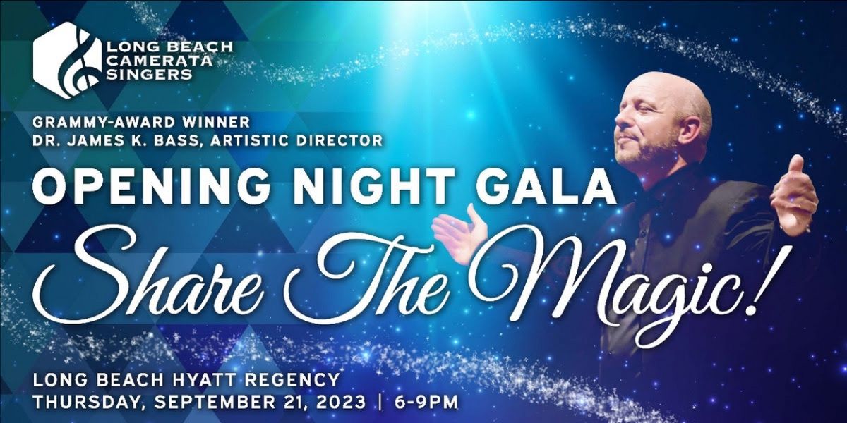 Long Beach Camerata Singers To Present Season Opening Gala, September 21