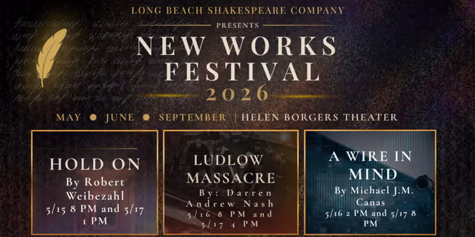 Long Beach Shakespeare Company Will Present 2026 NEW WORKS FESTIVAL Photos