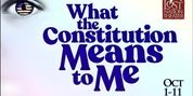 Lost Nation Theater Will Close Season with WHAT THE CONSTITUTION MEANS TO ME Photo