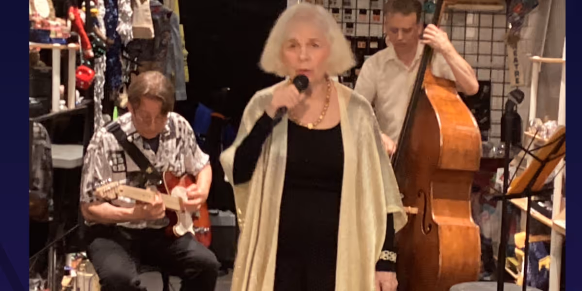 Louisa Lee Poster To Present SWINGING DOWN TIN PAN ALLEY at Silvana