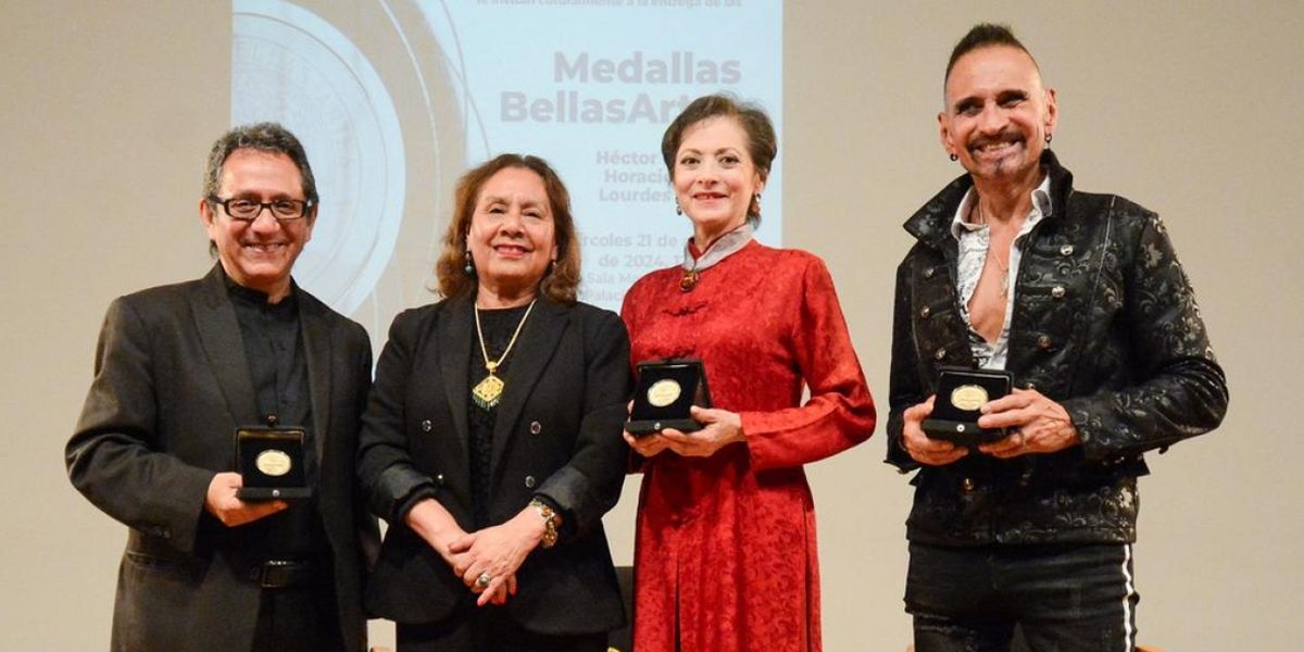 Lourdes Ambriz, Héctor Infanzón Y Horacio Franco, Artistas Reconocidos Con La Medalla Bellas Artes En Música