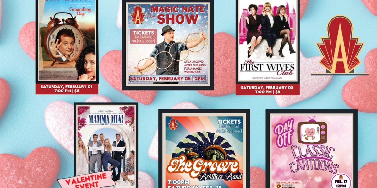 MAMMA MIA, THE PRINCESS & THE FROG & More Will Screen at The Avalon Theater