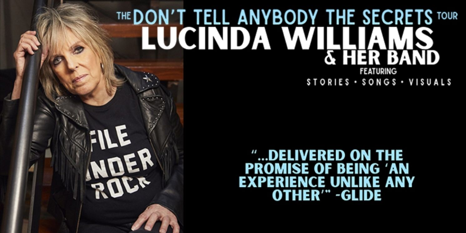 Lucinda Williams Comes To DPAC January 28, 2024  Image