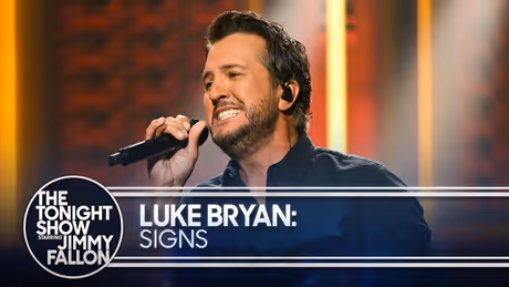 Luke Bryan Performs SIGNS, Talks Turning 50 and Chris Stapleton Bromance on Tonight Show Photo