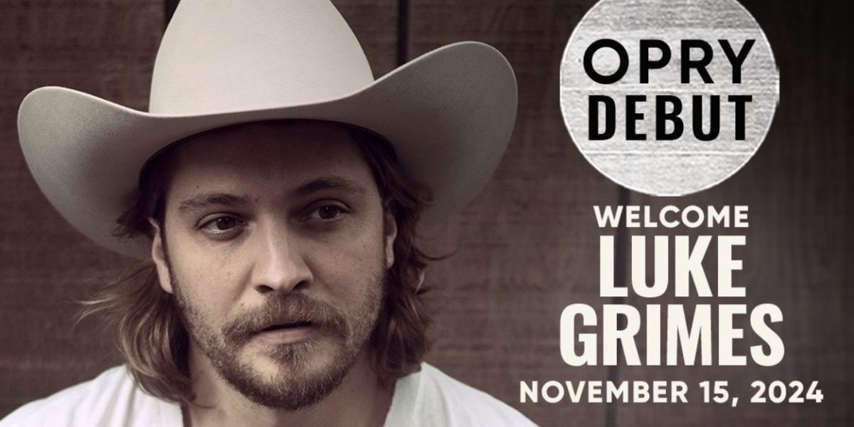 Luke Grimes To Make Grand Ole Opry Debut in November