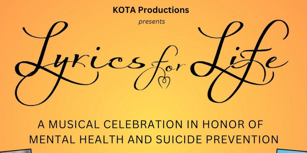 KOTA Productions' LYRICS FOR LIFE Returns To Symphony Space, November 12