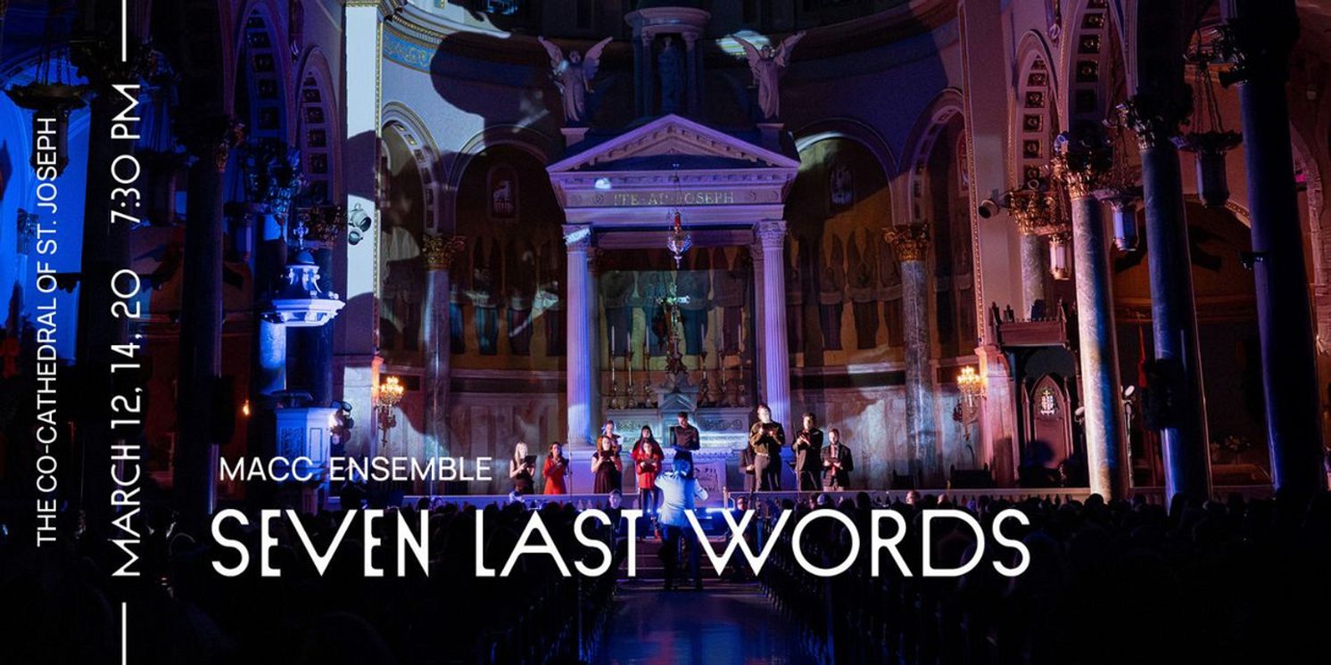 Music At Co-Cath To Present SEVEN LAST WORDS  Image