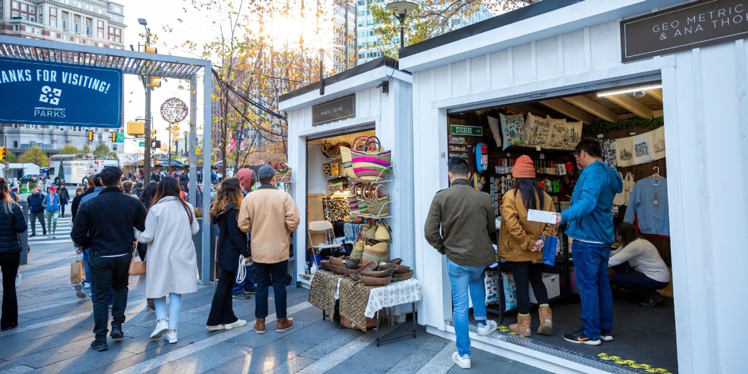 MADE IN PHILADELPHIA Holiday Market is Happening at Dilworth Park  Image