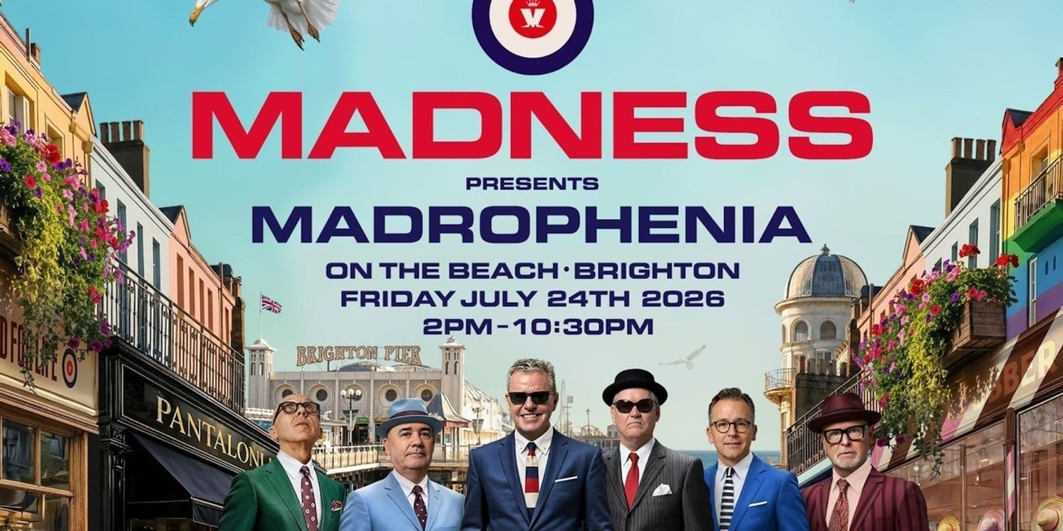 MADNESS Will Headline ON THE BEACH Festival  Image