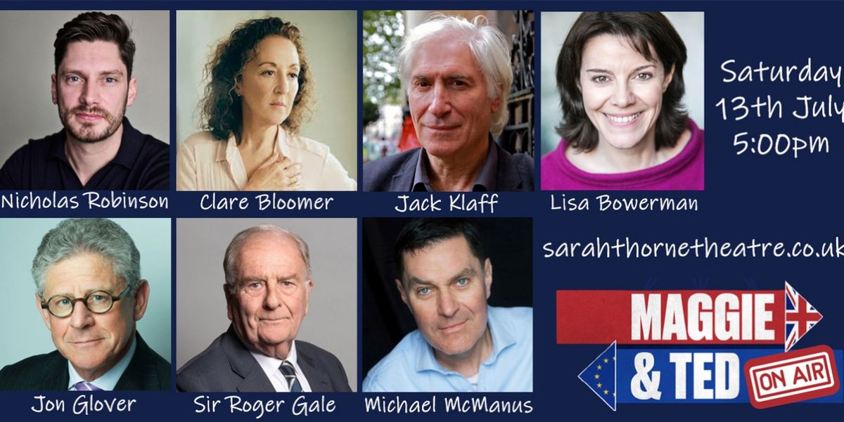 MAGGIE & TED - ON AIR Comes to the Sarah Thorne Theatre This Weekend