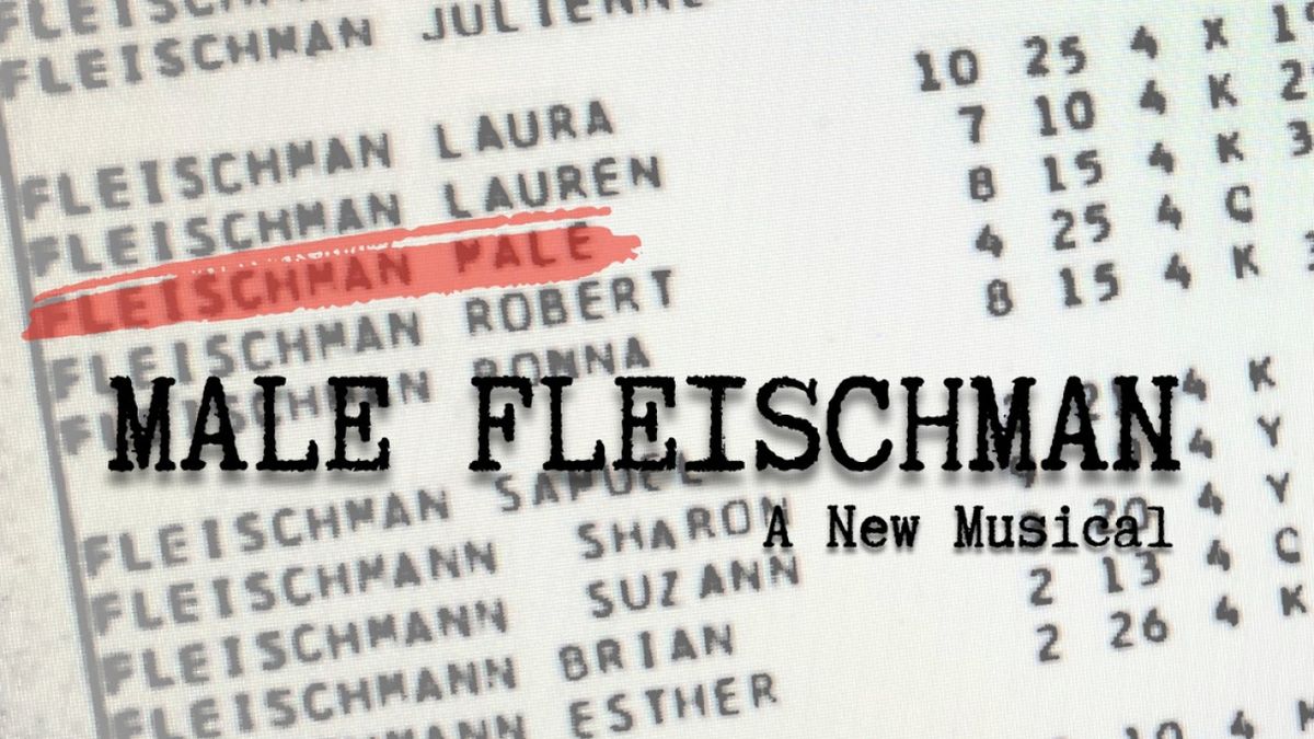 MALE FLEISCHMAN Musical Will Have Developmental Reading at Holmdel Theatre