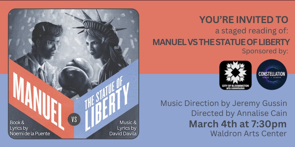 MANUEL VS THE STATUE OF LIBERTY, A New Musical Comedy, Gets Developmental Workshop