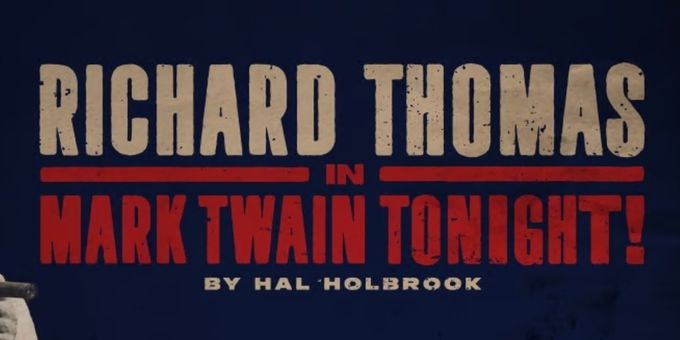 MARK TWAIN TONIGHT! Introduces Digital Lottery for $30 Tickets Photos