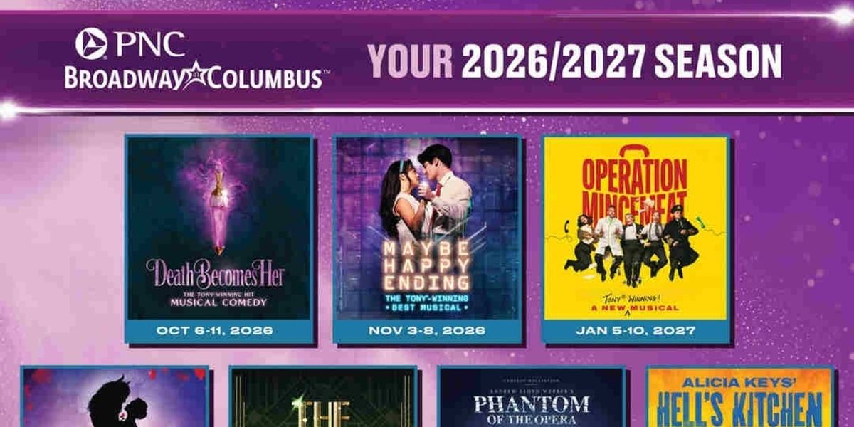 MAYBE HAPPY END, HELL'S KITCHEN, and More Set For Broadway in Columbus 2026-27 Season