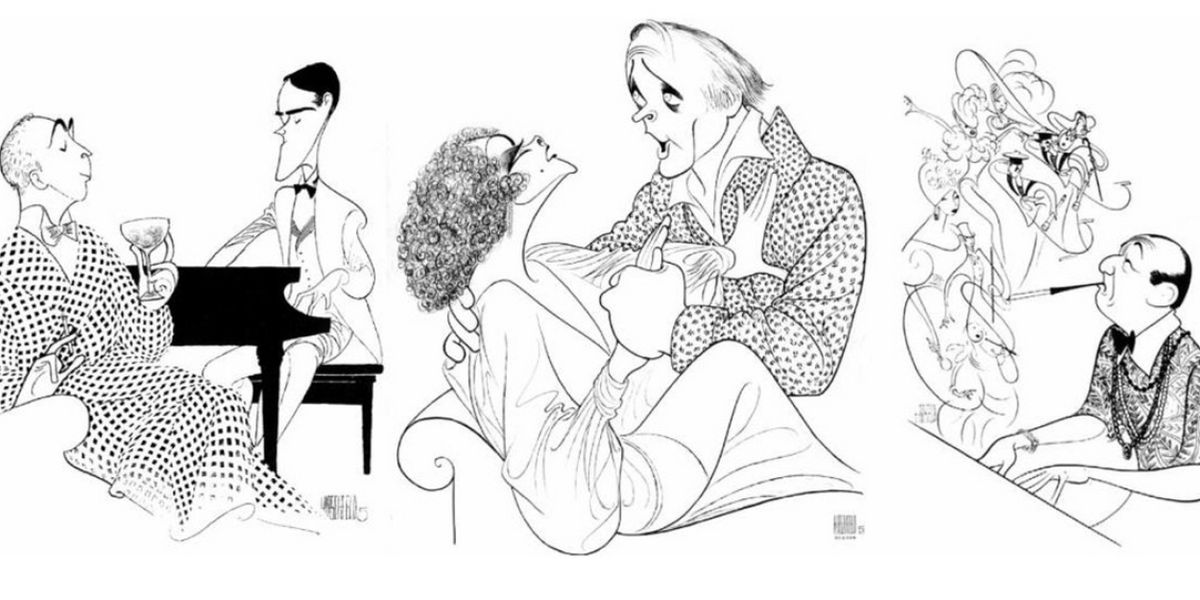 MEN ABOUT TOWN Al Hirschfeld Exhibition is Now Live Online