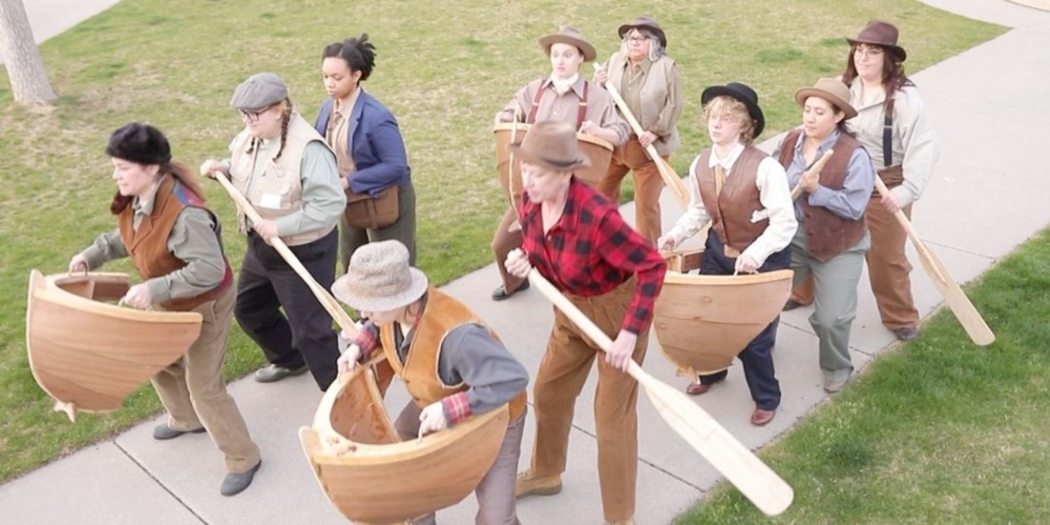MEN ON BOATS, about JW Powell's First Trip Down The Colorado, Opens Next Month  Image
