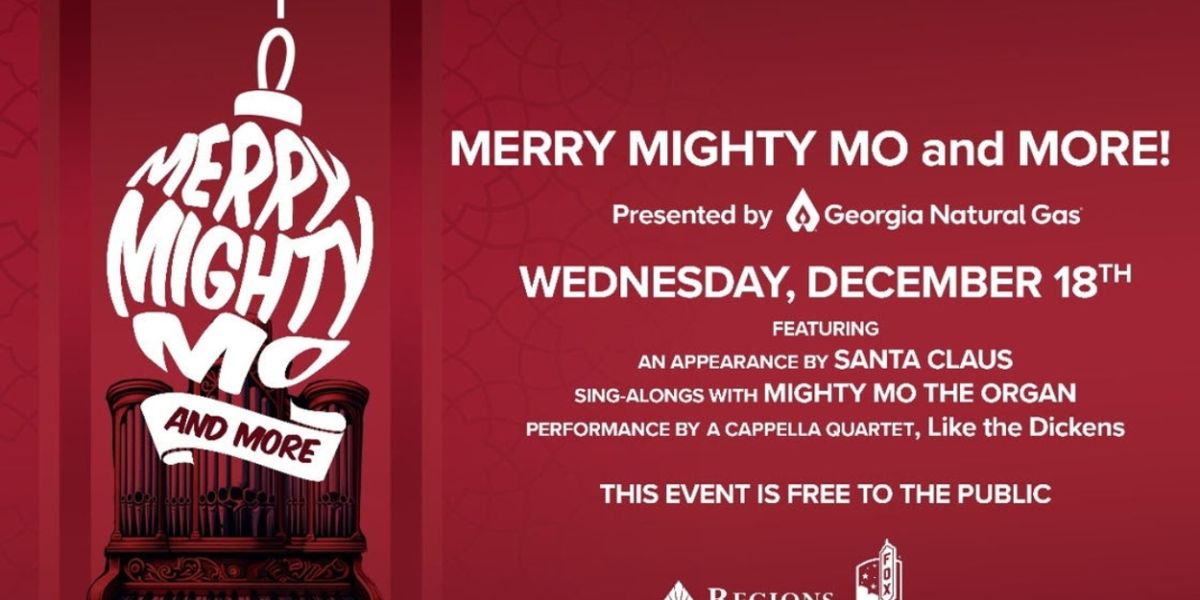 MERRY MIGHTY MO AND MORE! Returns to The Fox Theatre This Month
