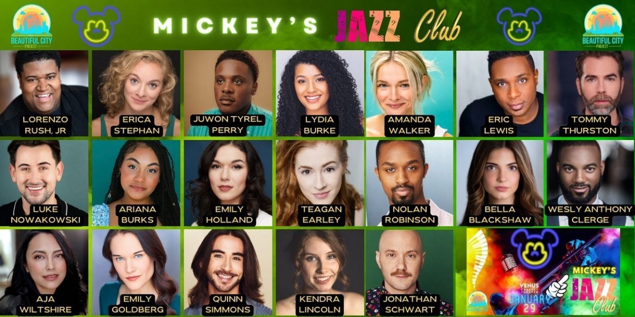 The Beautiful City Project to Present MICKEY'S JAZZ CLUB  Fundraising Cabaret  Image