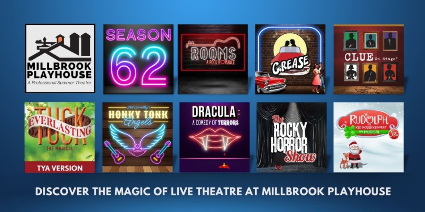 Millbrook Playhouse Unveils 62nd Season Including GREASE, CLUE, & More  Image