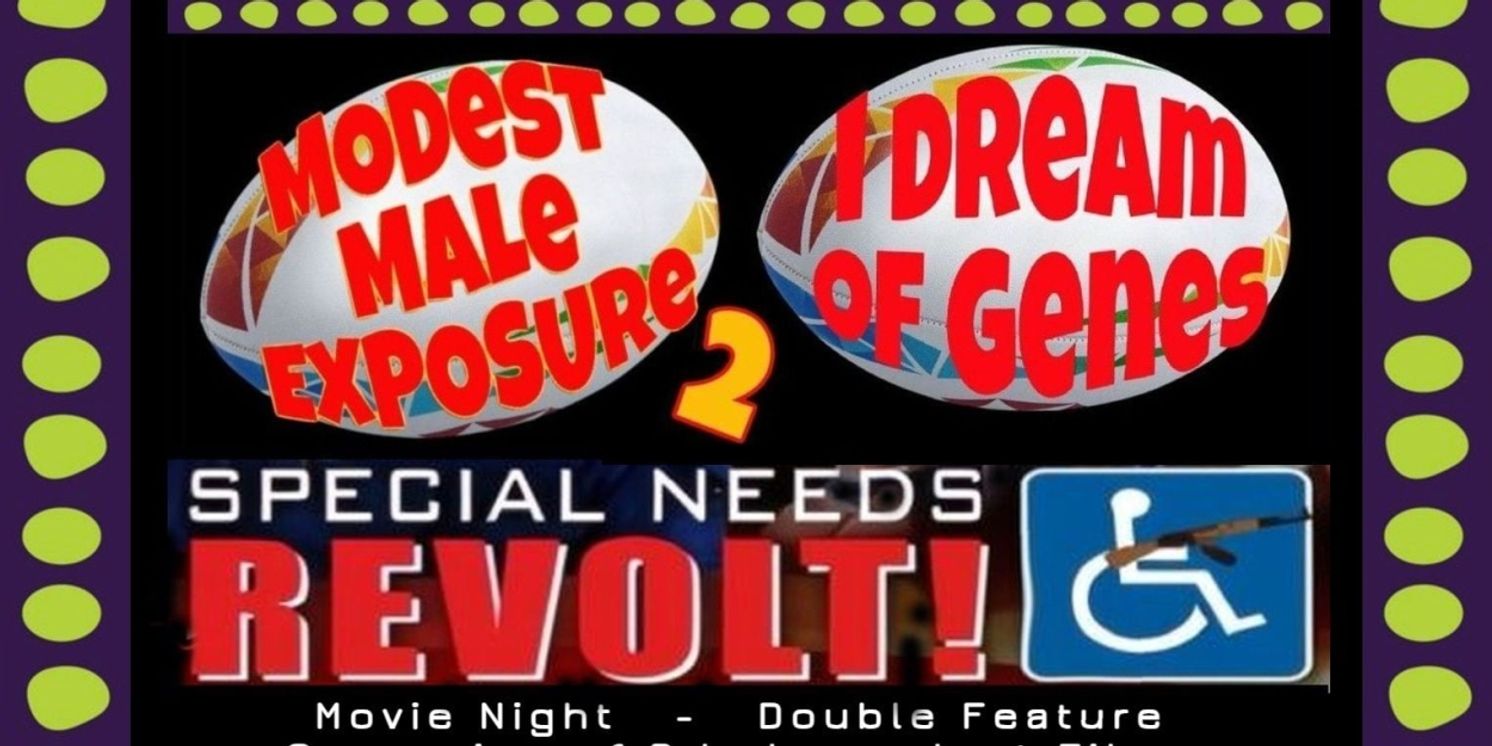 MODEST MALE EXPOSURE 2: I DREAM OF GENES Part Of DOUBLE FEATURE At Brooklyn's Lucky 13 Saloon  Image