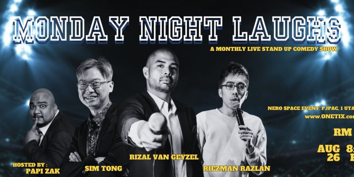 MONDAY NITE LAUGHS Returns to PJPAC This Month