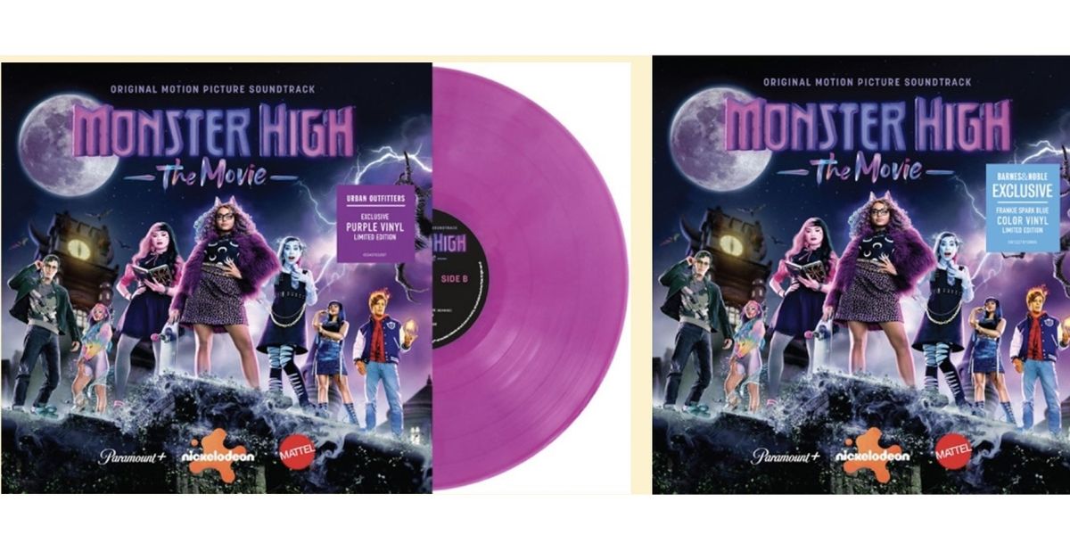 MONSTER HIGH THE MOVIE Soundtrack Available For Vinyl Pre-Order
