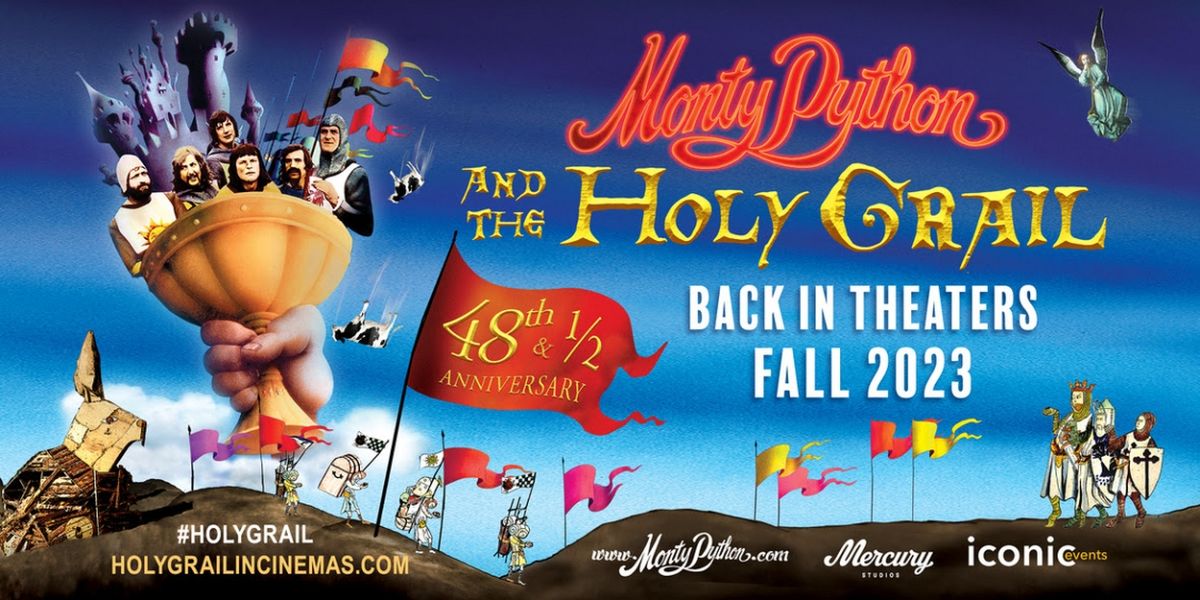 MONTY PYTHON AND THE HOLY GRAIL Returns to Movie Theaters This Weekend