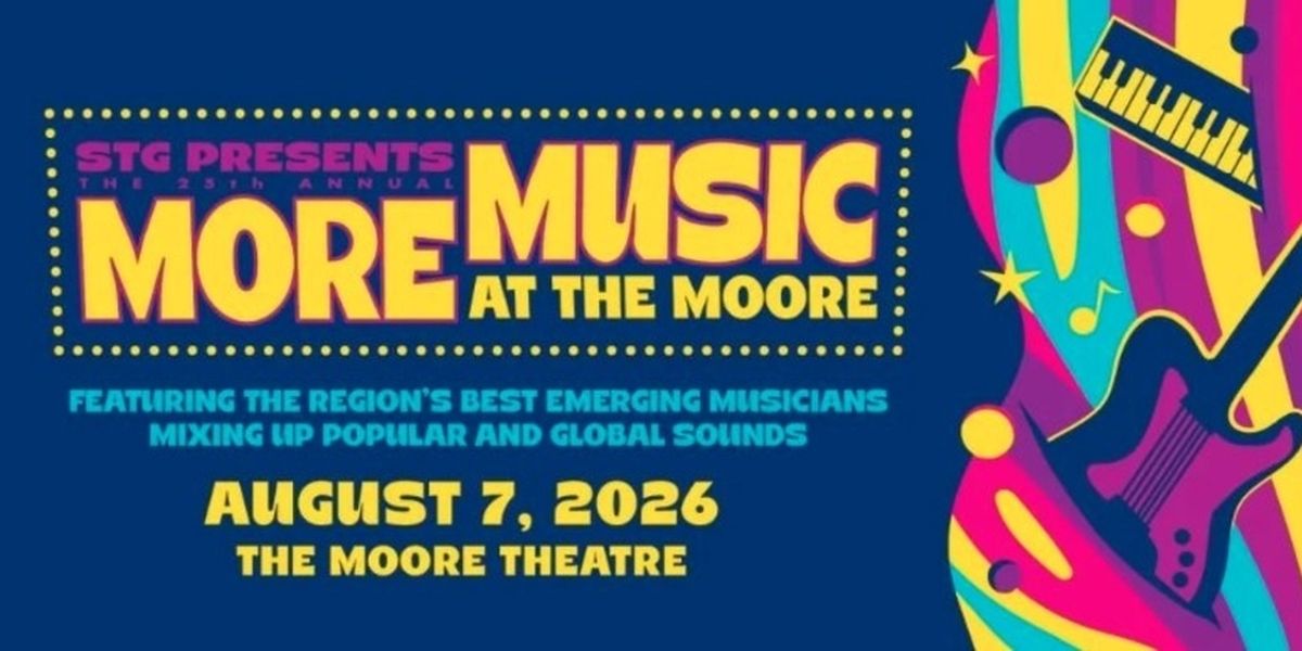 MORE MUSIC @ THE MOORE To Celebrate 25 Years with Seattle Theatre Group