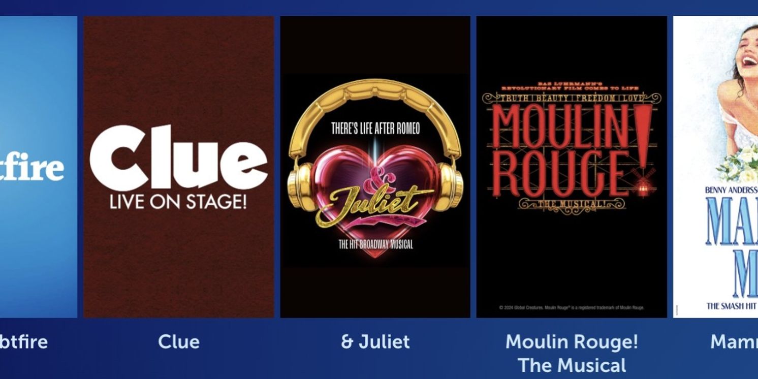 MOULIN ROUGE!, & JULIET, and More Set For Broadway Across Canada's 2025-26 Ottawa Lineup  Image