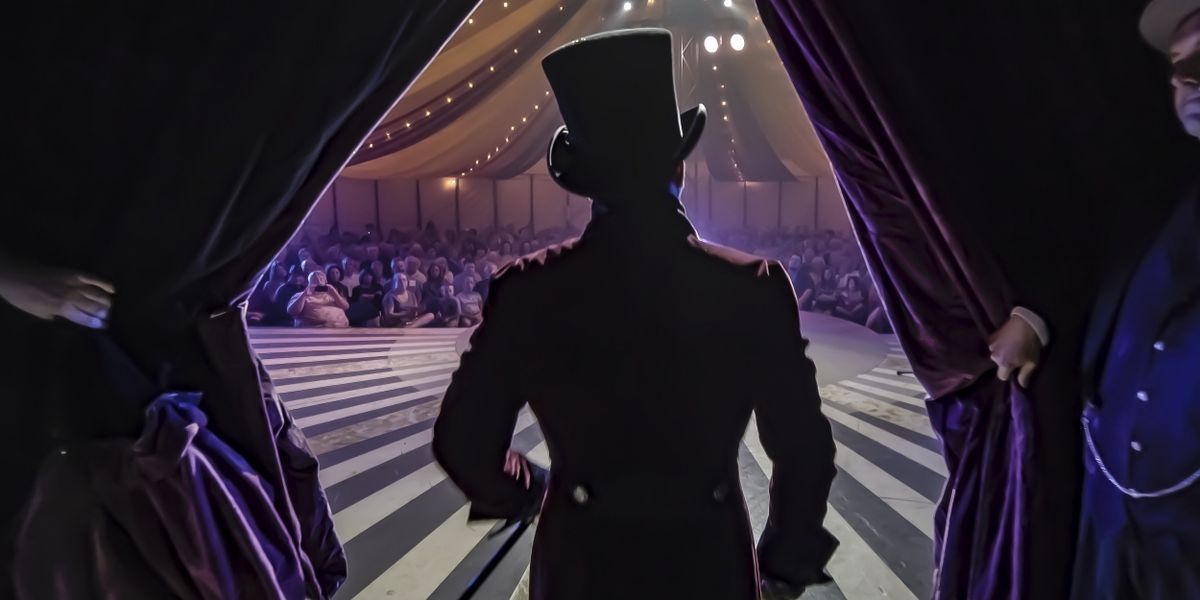 MR. SWINDLE'S TRAVELING PECULIARIUM AND DRINK-ORY GARDEN to Return to Boston with All New Show