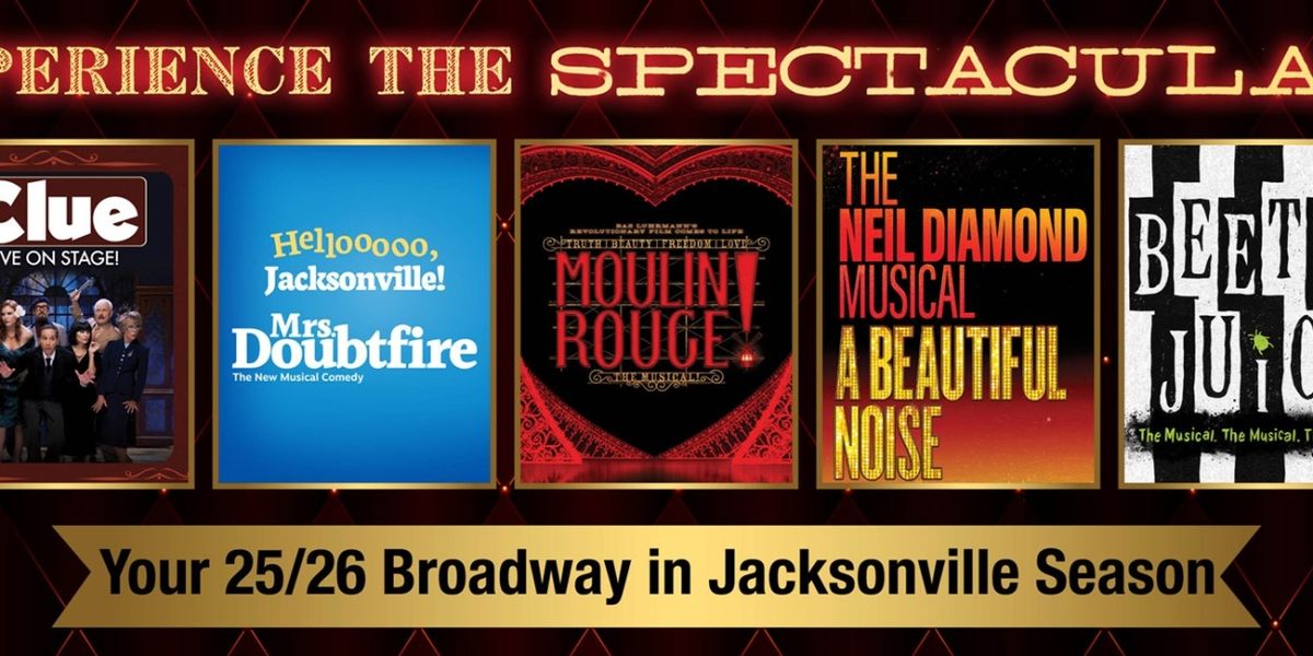 MRS. DOUBTFIRE- THE MUSICAL and More Set for FSCJ Artist Series 25/26 Broadway Season In Jacksonville Season