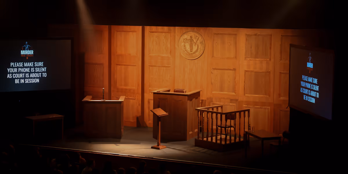 MURDER TRIAL TONIGHT to Return to Parr Hall