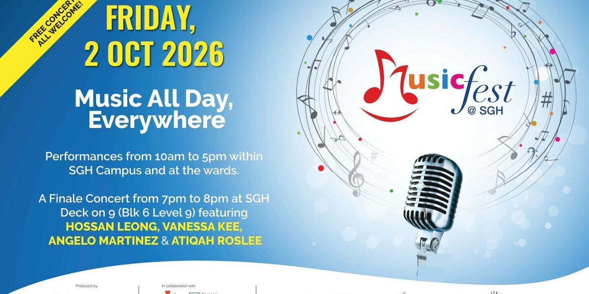 MUSICFEST@SGH to Return With 200+ Performers at Singapore General Hospital