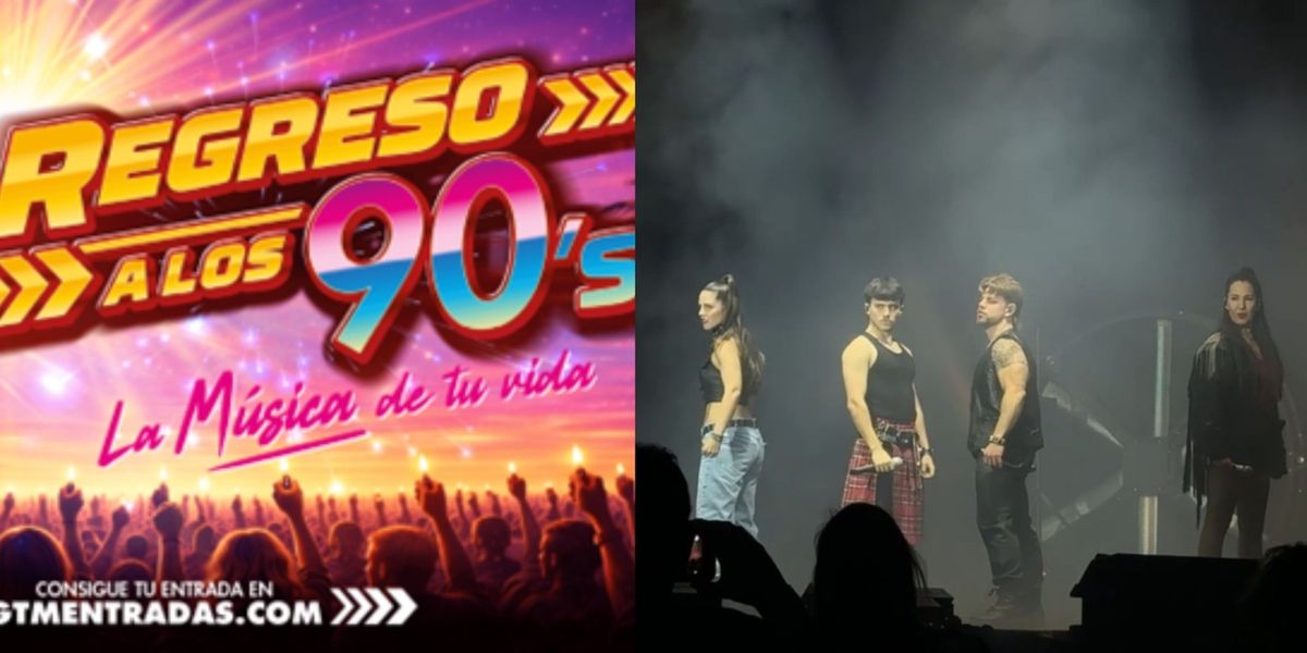 Madrid viaja en el tiempo con el estreno de REGRESO A LOS 90s en el Espacio La Vaguada