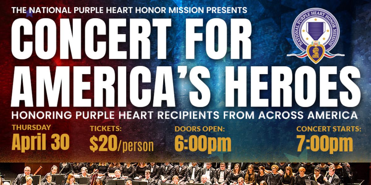 Jason Tramm, MidAtlantic Philharmonic Orchestra to Headline CONCERT FOR AMERICA'S HEROES