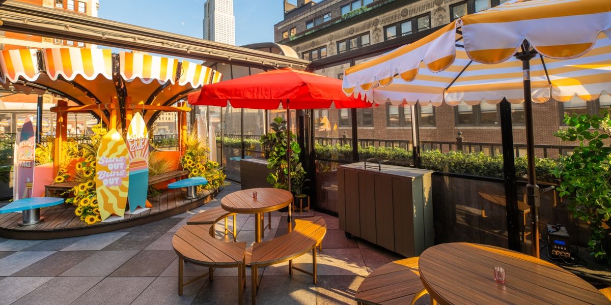 Magic Hour Rooftop Bar & Lounge Launches Surf Club Pop-Up in Times Square