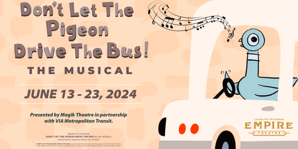 Magik Theatre to Present DON'T LET THE PIGEON DRIVE THE BUS! THE MUSICAL