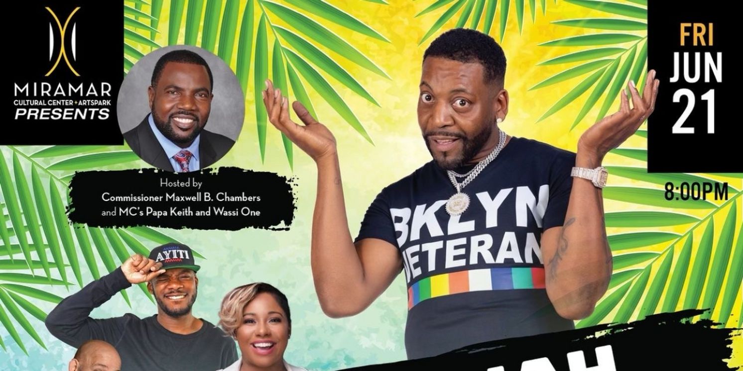 Majah Issues Comedy Tour Comes to Miramar Cultural Center  Image