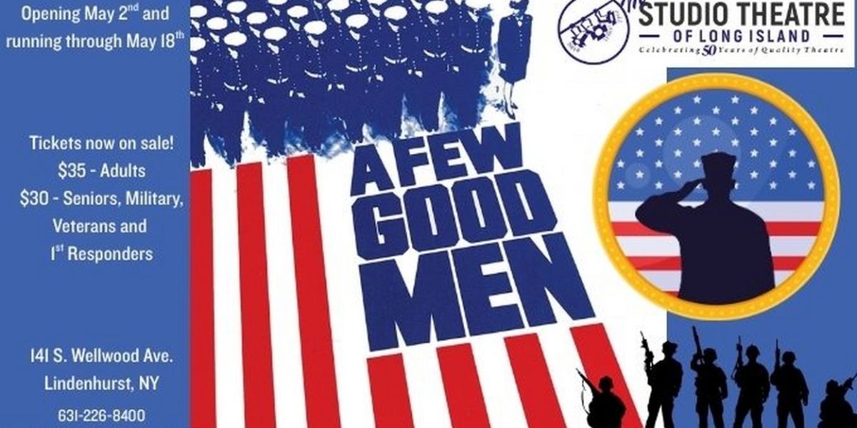 A FEW GOOD MEN to Open at Manes Studio Theatre in May