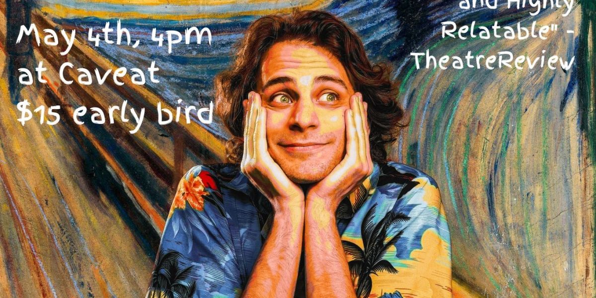 MANIC IMPRESSIVE A Solo Comedy Show About Mental Health Is Coming To Caveat NYC!