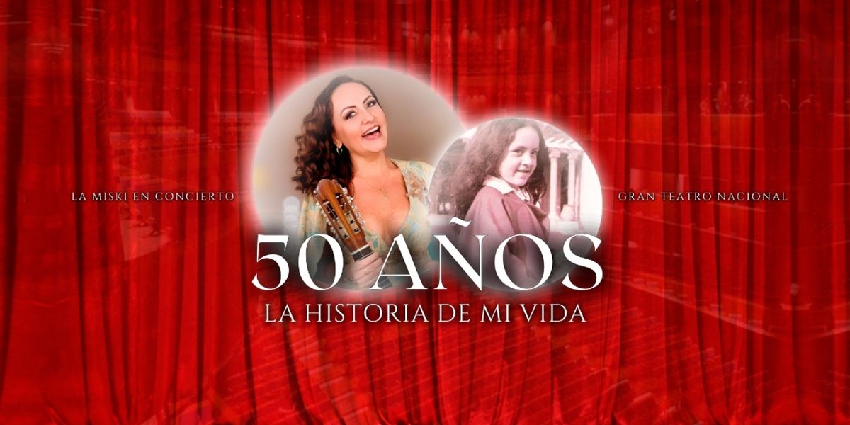 María Jesús Rodríguez 50 años trayectoria Comes to Gran Teatro Nacional