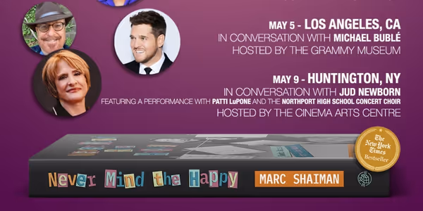 Marc Shaiman to Launch Second Leg of Book Tour With Guests Patti LuPone, Michael Bublé and More Photo