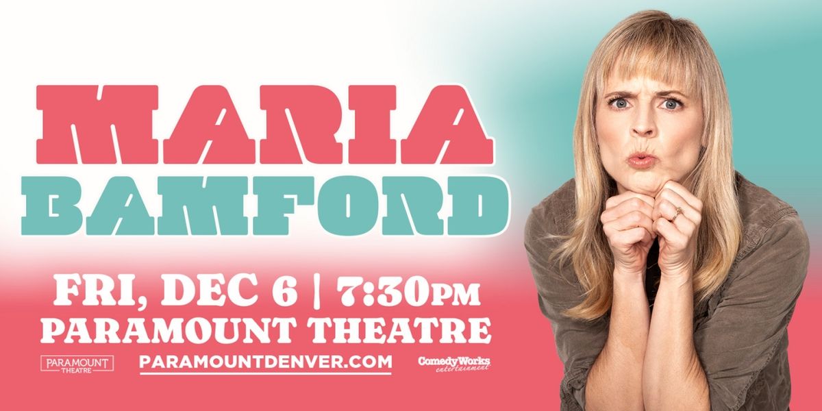 Maria Bamford Comes To Paramount Theatre This December