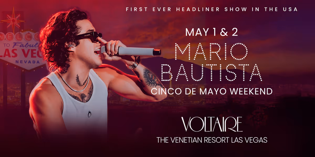 Mario Bautista To Perform LOVER BOY Shows At Voltaire Las Vegas