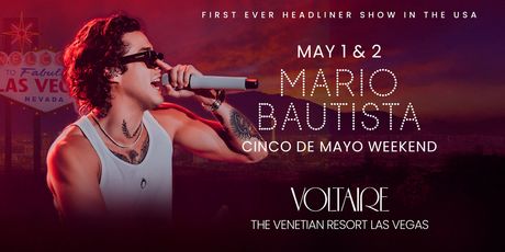 Mario Bautista To Perform LOVER BOY Shows At Voltaire Las Vegas Photo