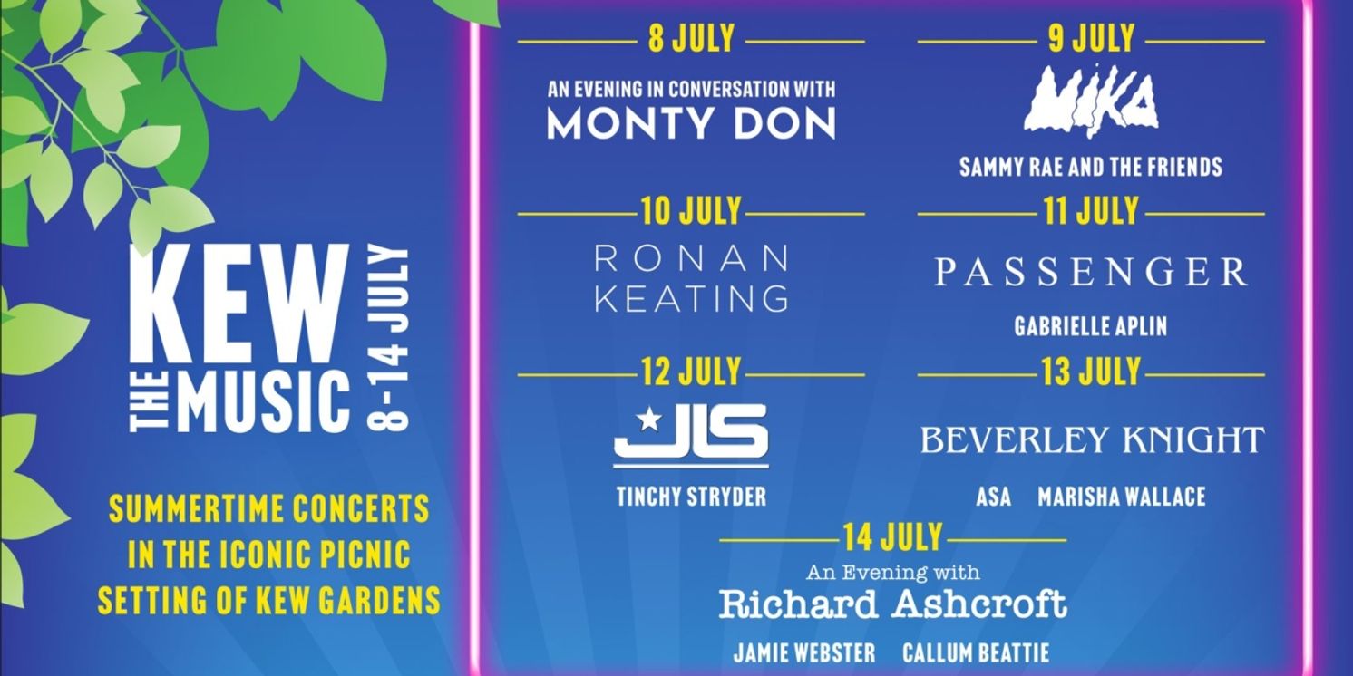 Marisha Wallace and Sammy Rae & The Friends Added to KEW THE MUSIC 2024  Image