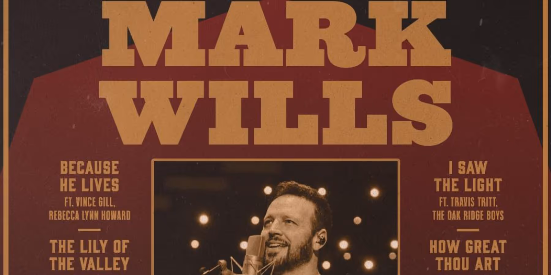 Mark Wills to Release GRAND OLE REVIVAL Gospel Album Recorded Live at Opry