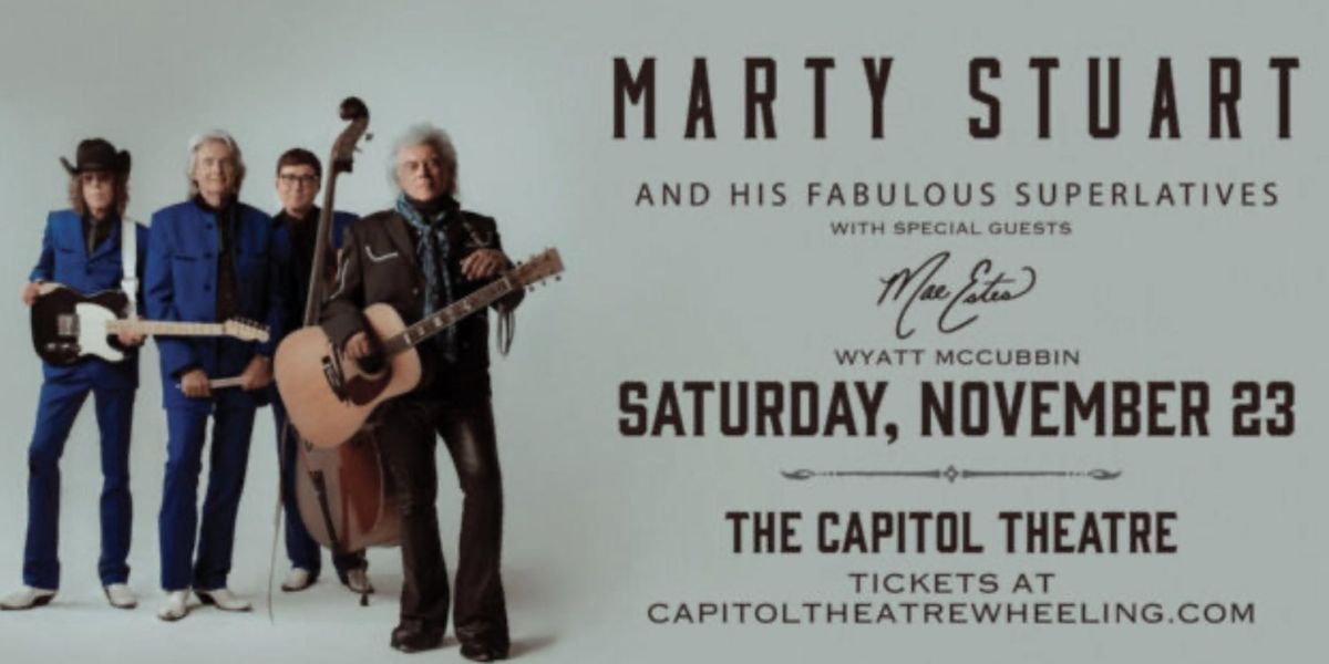 Marty Stuart and His Fabulous Superlatives Come to the Capitol Theatre 