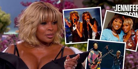 Mary J. Blige Recalls Working With Whitney Houston, Prince, Patti LaBelle, Taraji P. Henso Photo