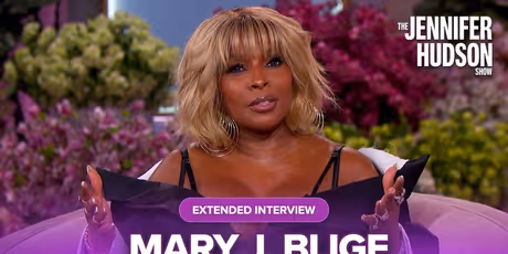 Mary J. Blige Traces Her Rise From The Projects on THE JENNIFER HUDSON SHOW Photo